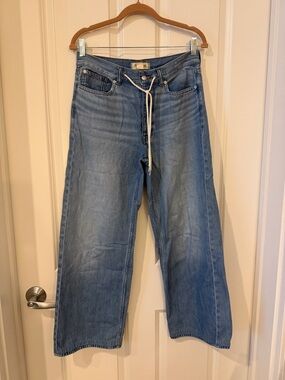 Madewell low slung baggy tie waist - tailored for petite